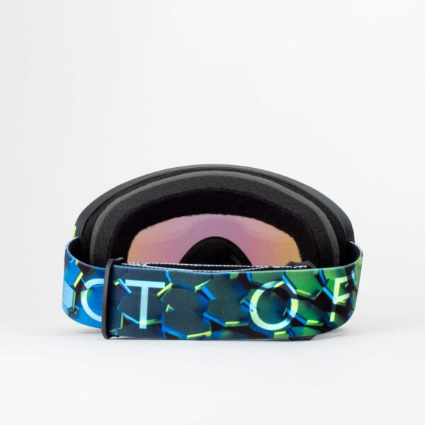 Shift Ski Goggles Green MCI Lens hexagon Color