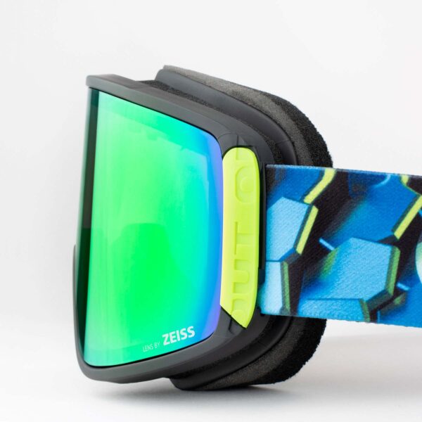 Shift Ski Goggles Green MCI Lens hexagon Color