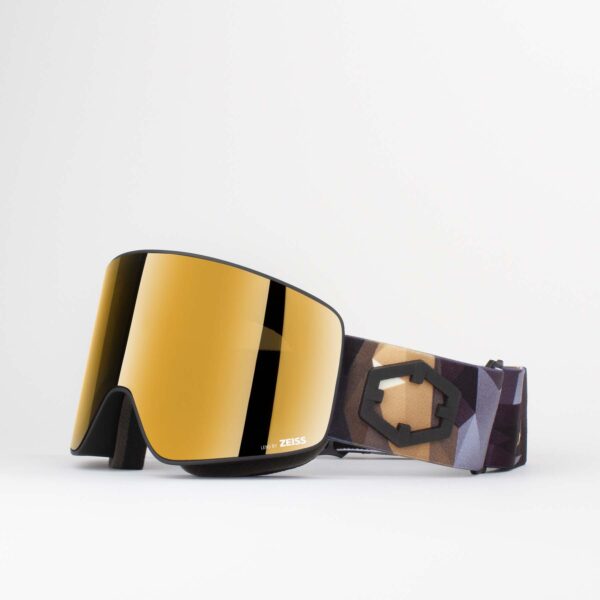 Void Ski Goggles Gold24 MCI Lens origami Color