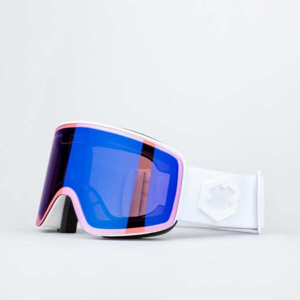 Electra 2 Ski Goggles IRID Blue Lens White Color